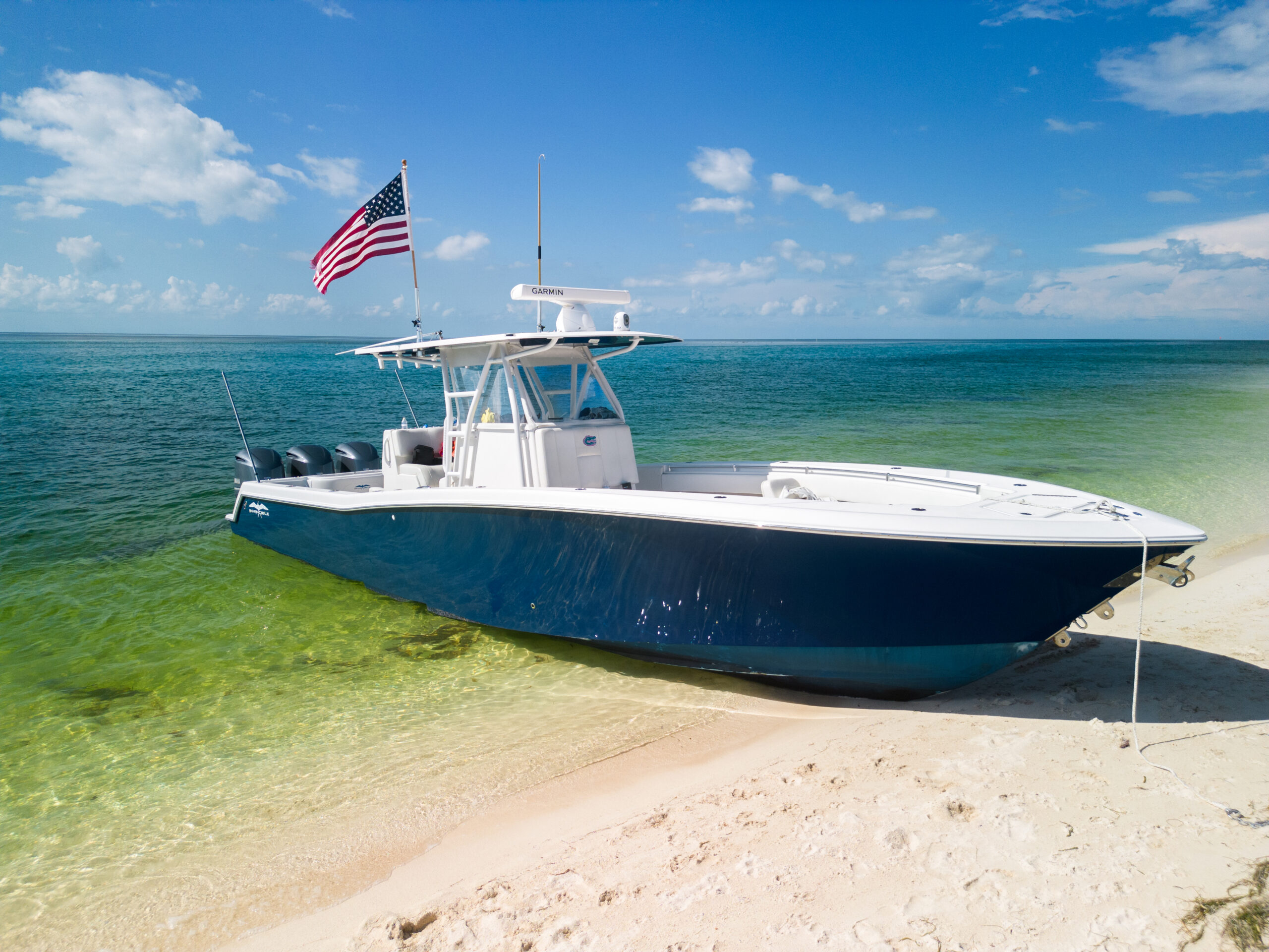 Captained Double-Decker Pontoon with Slide Charter for up to 6 guests